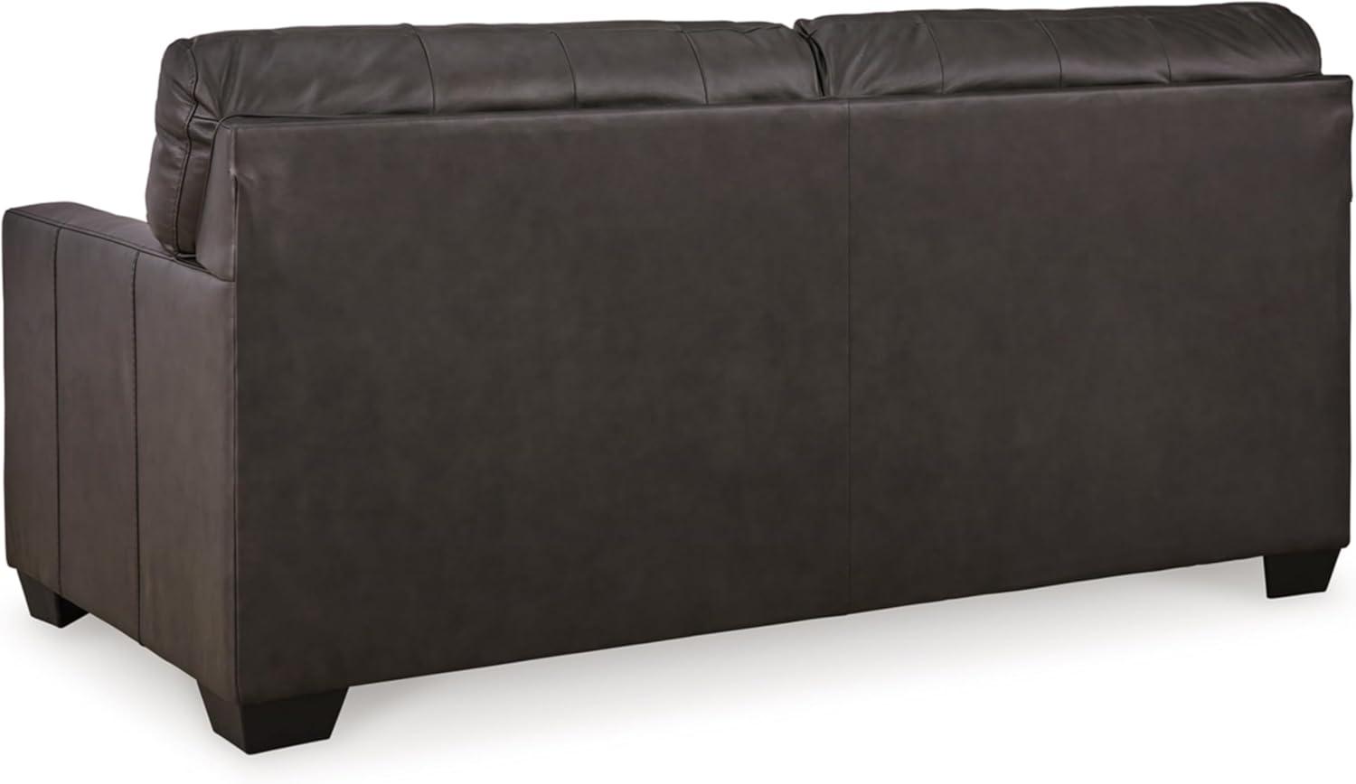 Full Storm Faux Leather Memory Foam Sectional Sofa