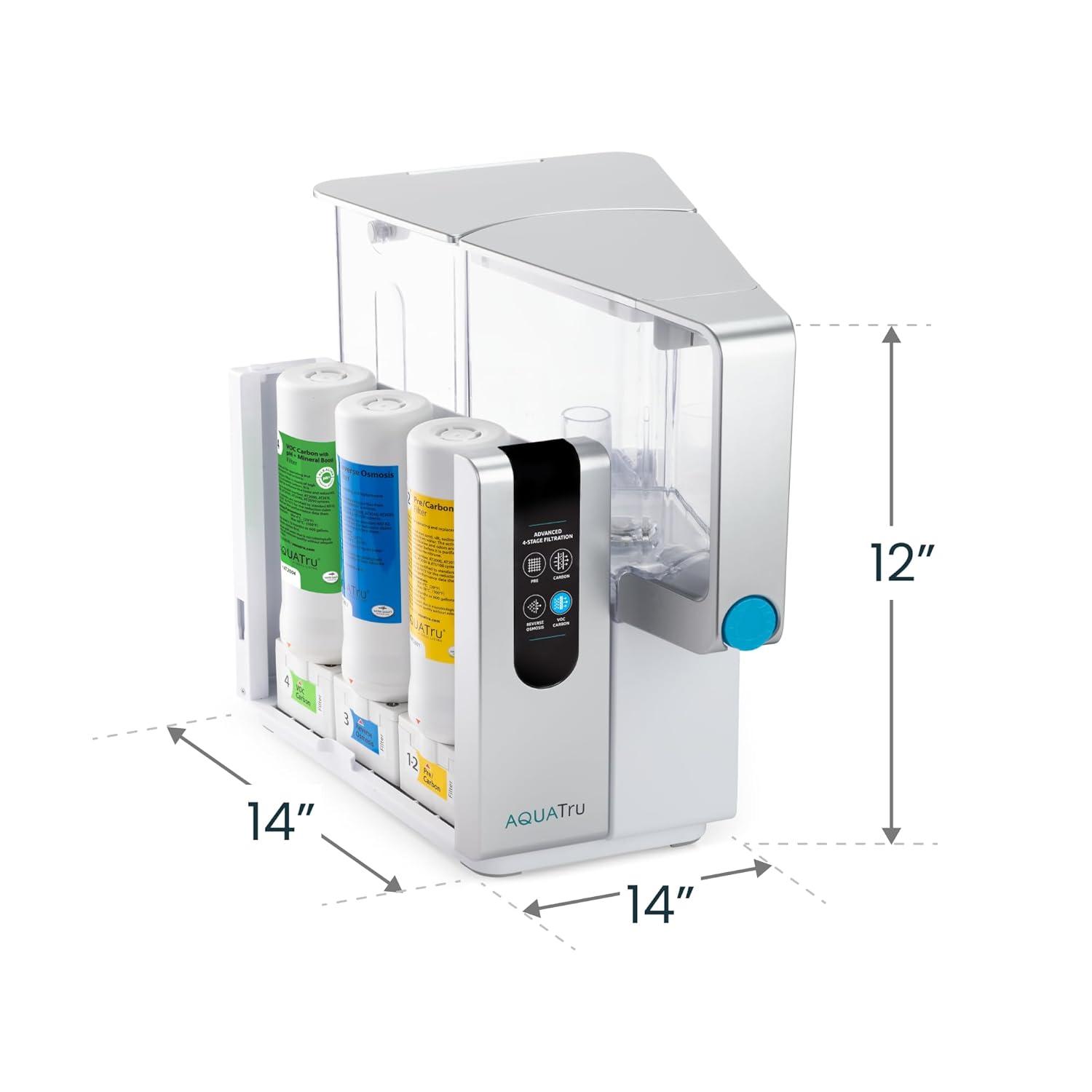 AquaTru Countertop Water Filtration Purification Systems (AquaTru w/Perfect Minerals)