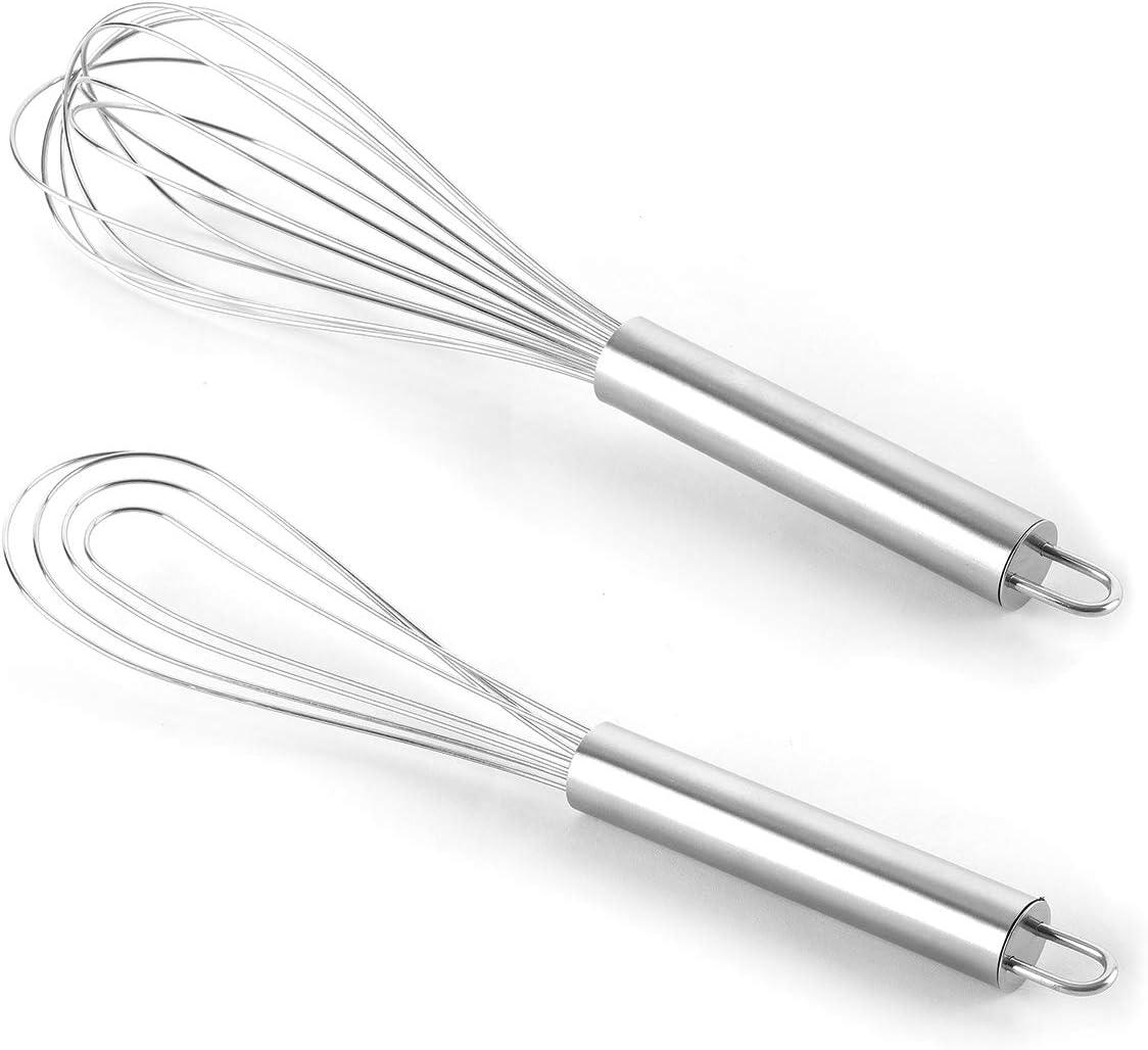 Fox Run Brands Brands Stainless Steel Whisks Bundle, Set of 2