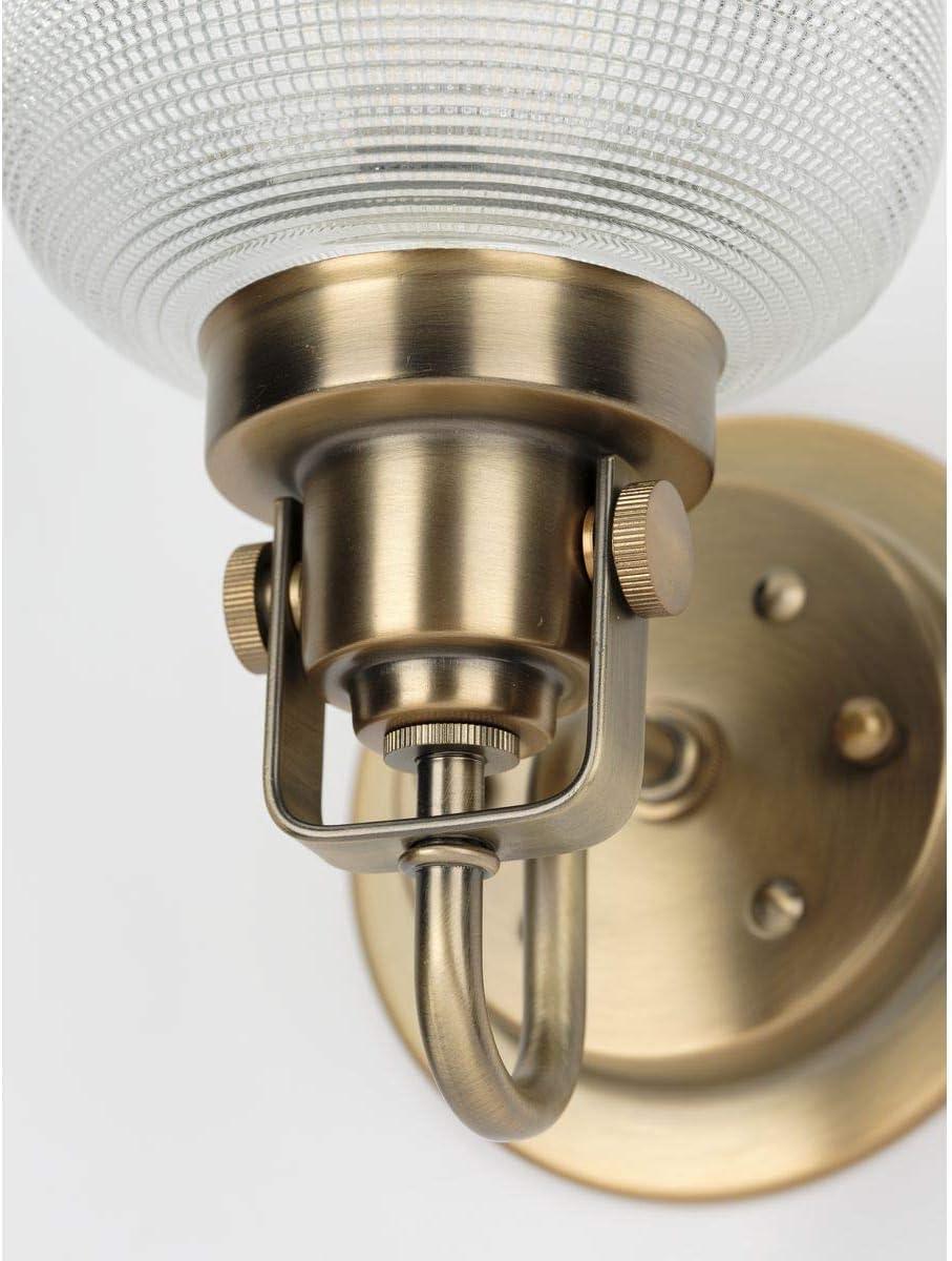 Rosser 2 Light Transparent Dimmable Vanity Light