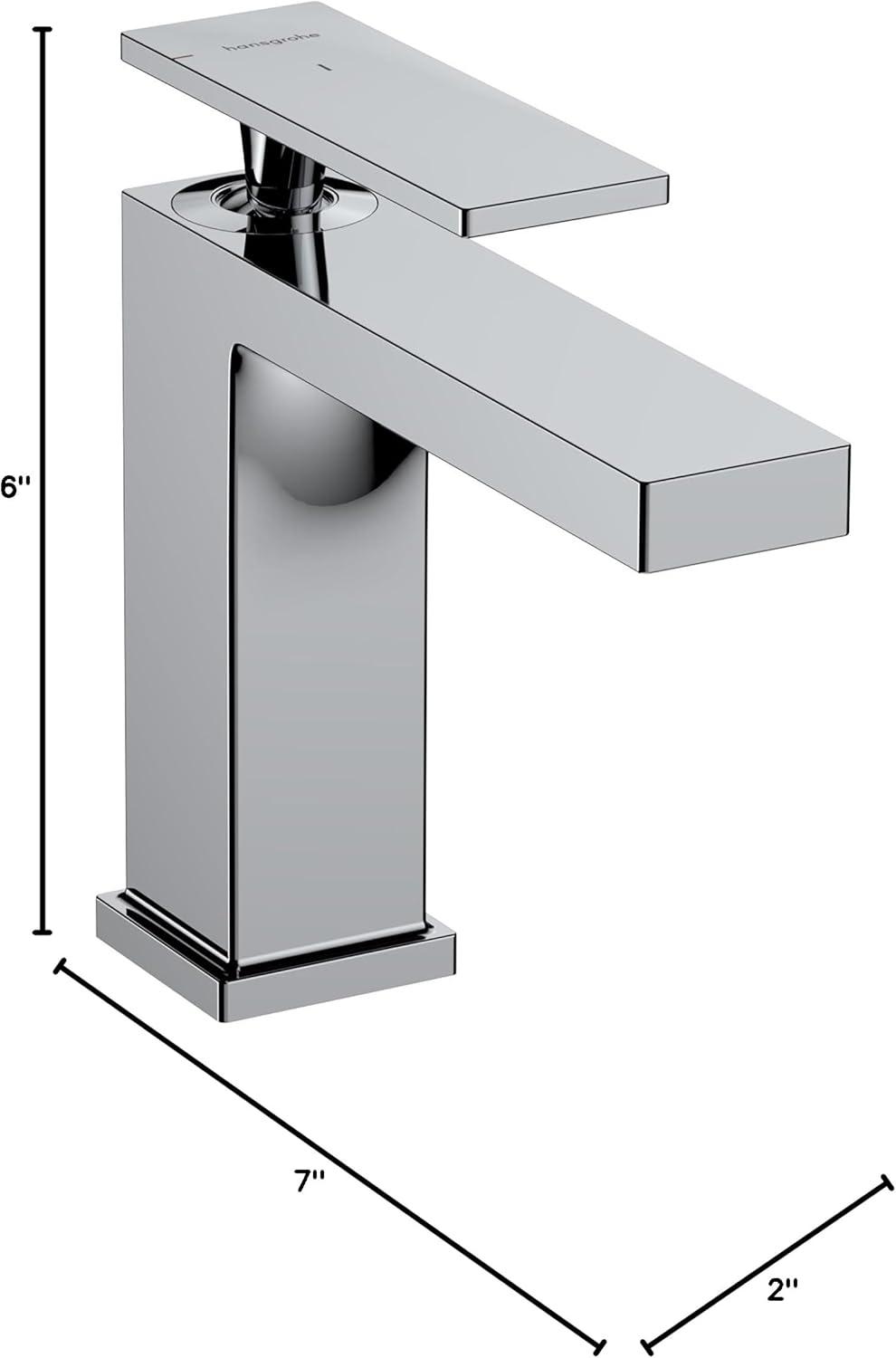 hansgrohe Tecturis E Single-Hole Faucet 110 with Pop-Up Drain, 1.2 GPM