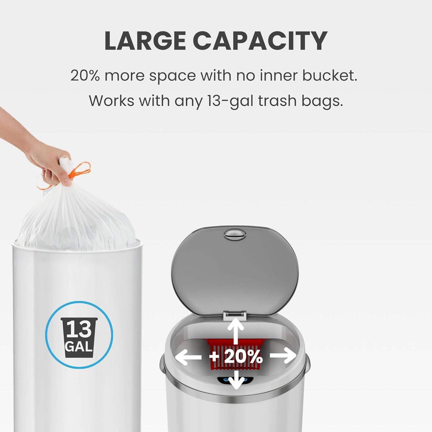 iTouchless Motion Sensor Trash Can