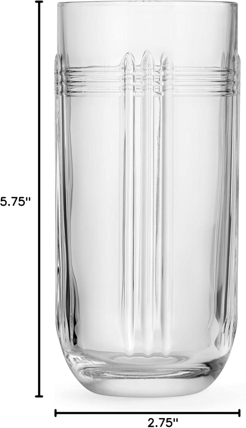 Libbey The Gats Hi-Ball Glasses, 12-Ounce