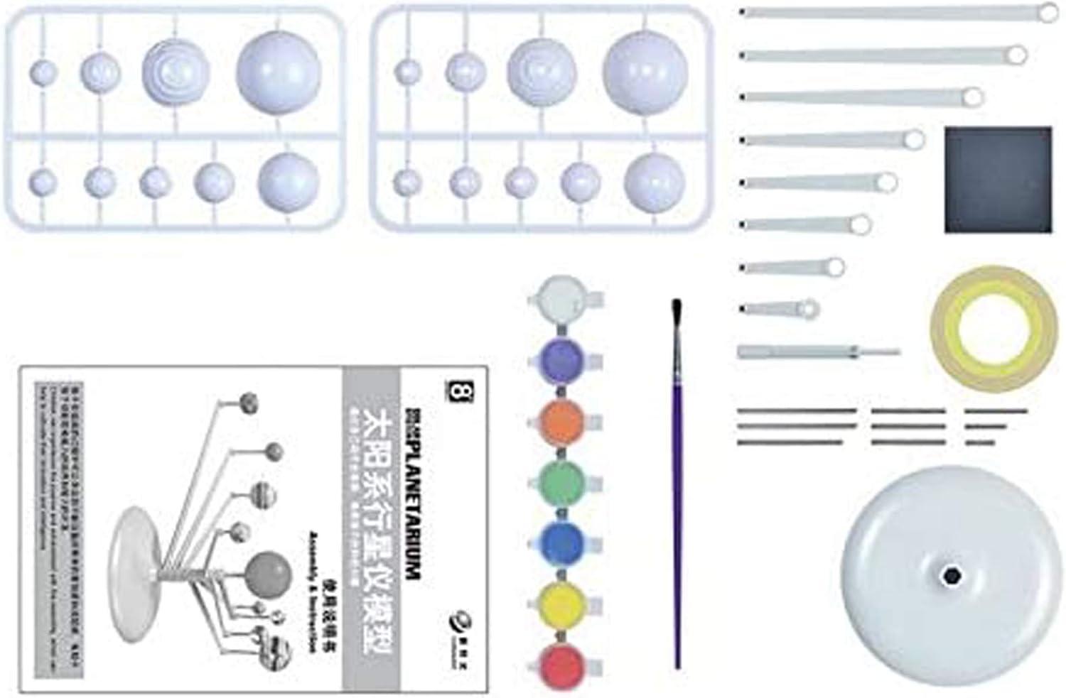 DIY Glow-in-the-Dark Solar System Planetarium Model Kit