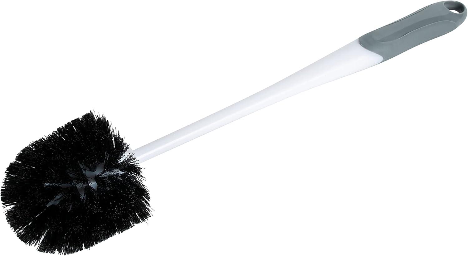 Bath Bliss 2-in-1 Bowl Brush & Plunger White