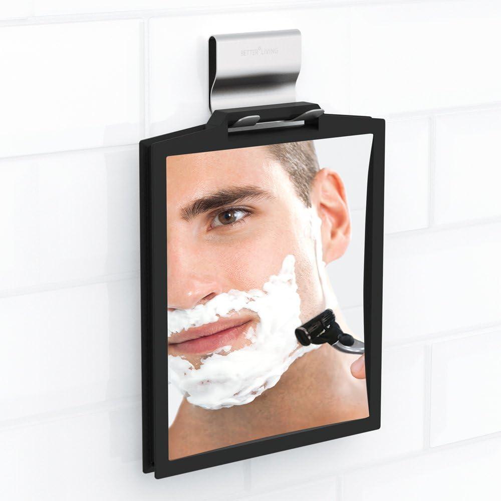 Better Living Products DOPPIO Double Sided Magnifying Shower Mirror