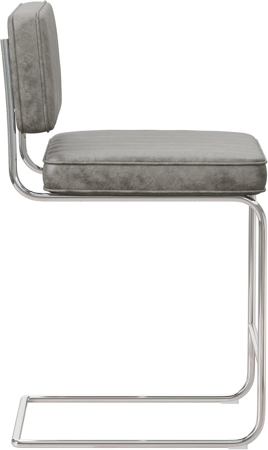 Set of 2 Breuer Metal Counter Height Stools - Hillsdale Furniture