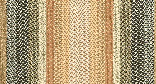 Braided BRD308 Hand Woven Area Rug - Multi - 4'x6' Oval - Safavieh.