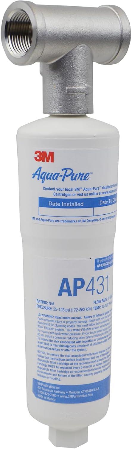 3M™ Aqua-Pure™ Whole House Scale Inhibition Water Treatment System AP430SS, AP43011