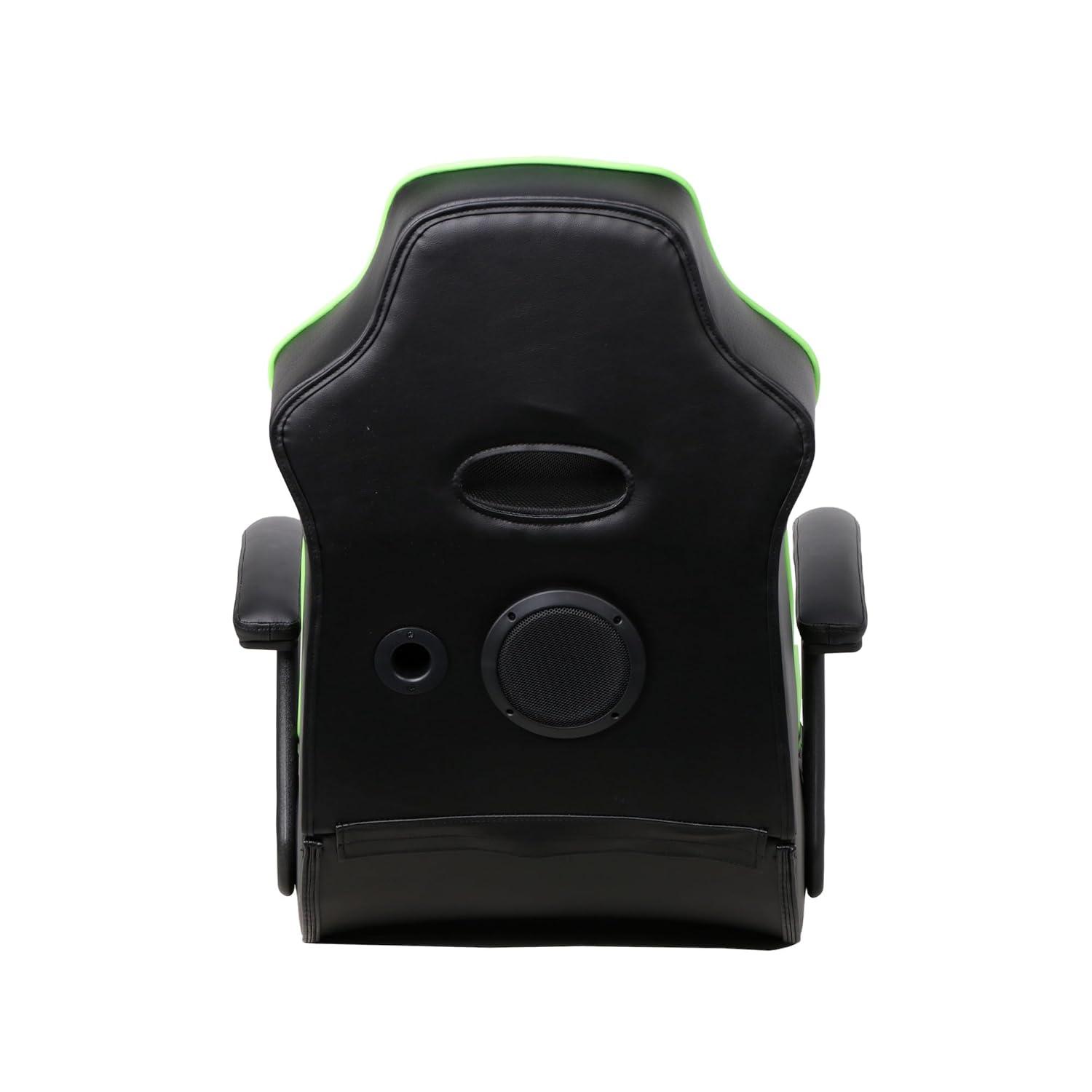 X Rocker Video Gaming Floor Rocker Chair, Built-in Audio, College Dorm Essentials for Guys and Girls, Gamers, Bedroom, Dorm Room Essentials, Foldable