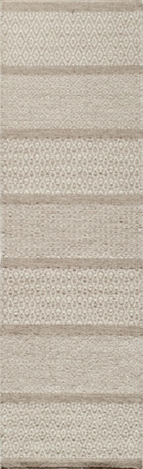 Momeni Rugs Mesa Collection, 100% Wool Hand Woven Flatweave Transitional Area Rug, 5' x 8', Beige