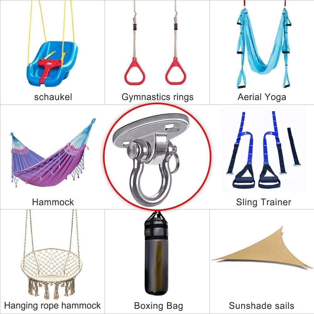 Heavy Duty Stainless Steel Swing Hangers with Screws