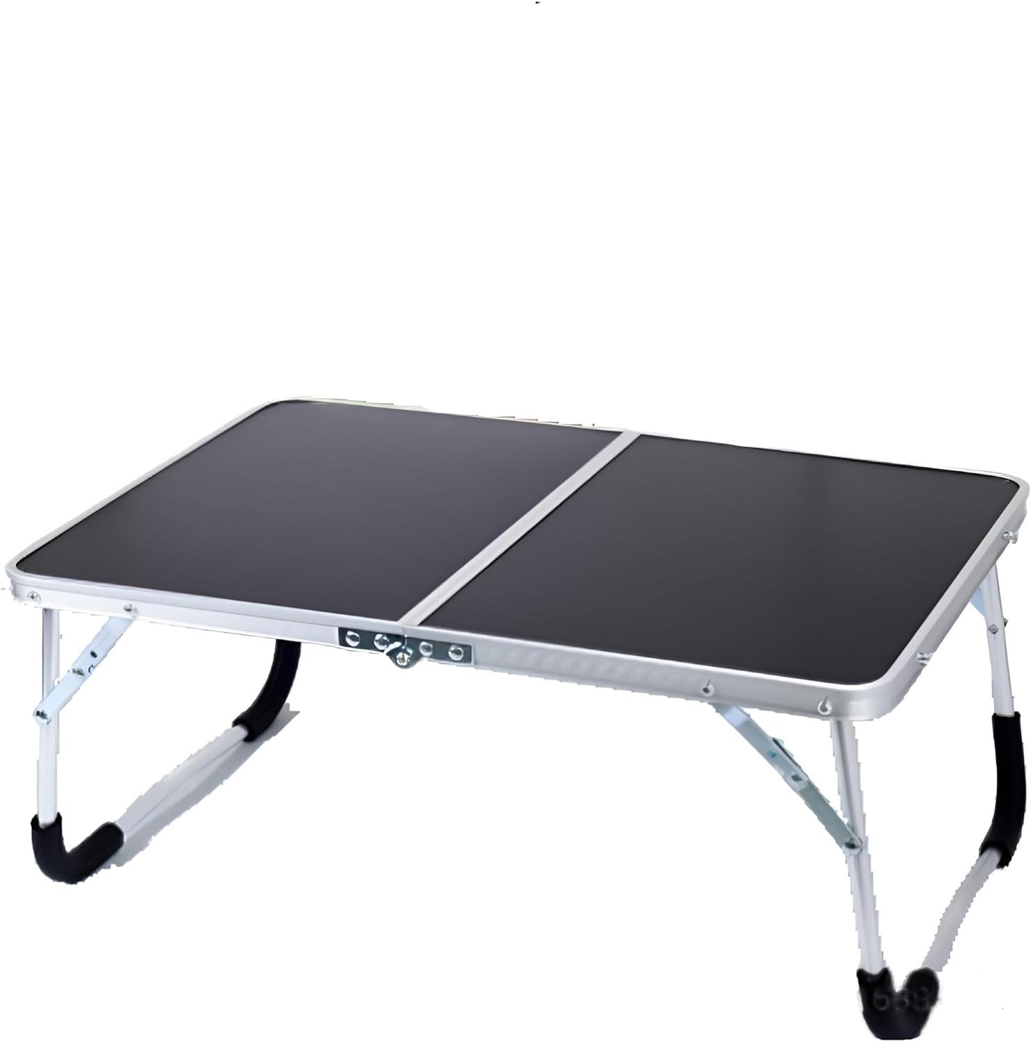 Portable Black Aluminum Folding Camping Table