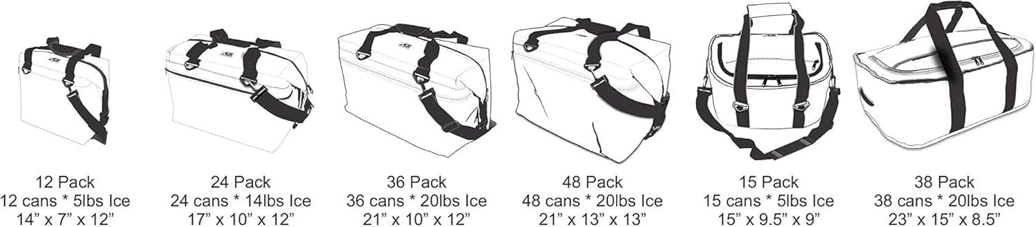 Black High-Density Insulated Soft-Sided Cooler Bag