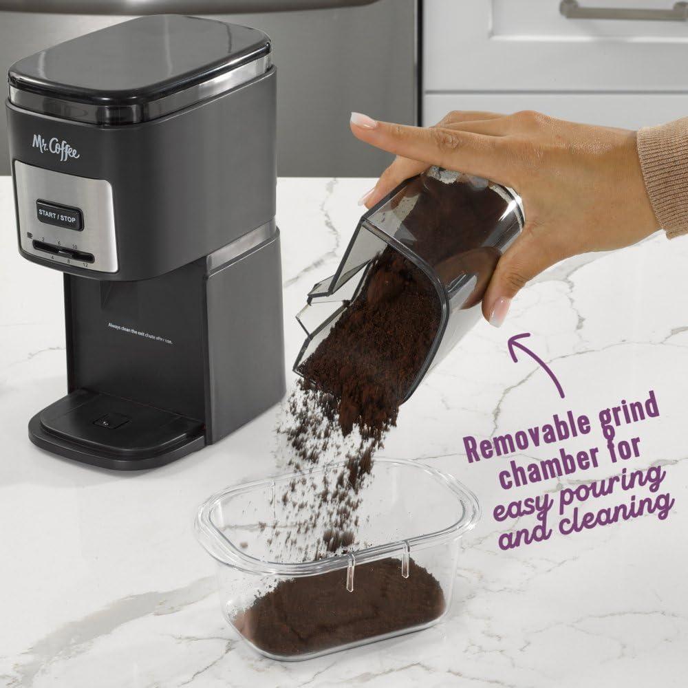 Mr. Coffee 12 Cup Automatic Burr Coffee Grinder
