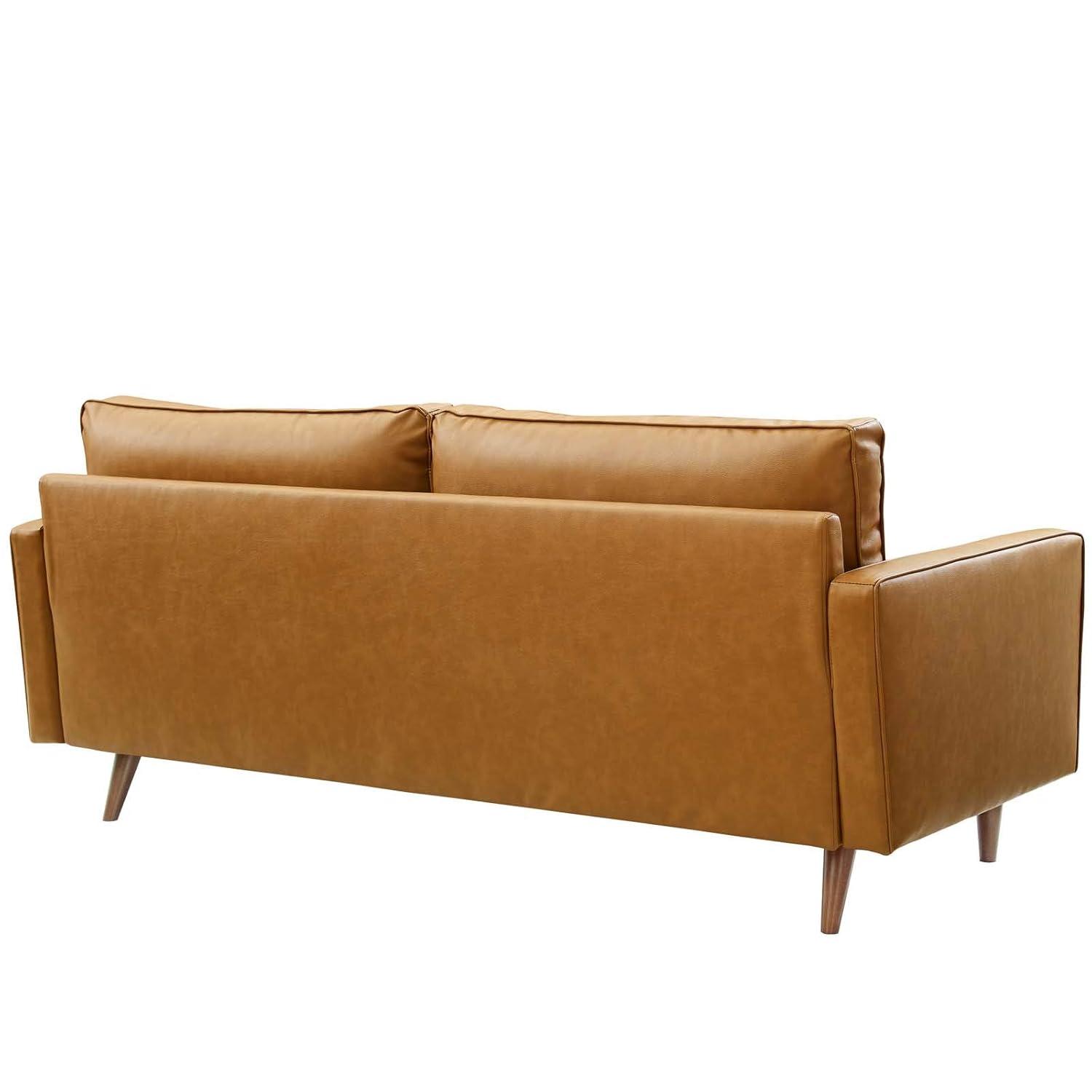 Modway Valour Upholstered Faux Leather Sofa by Modway