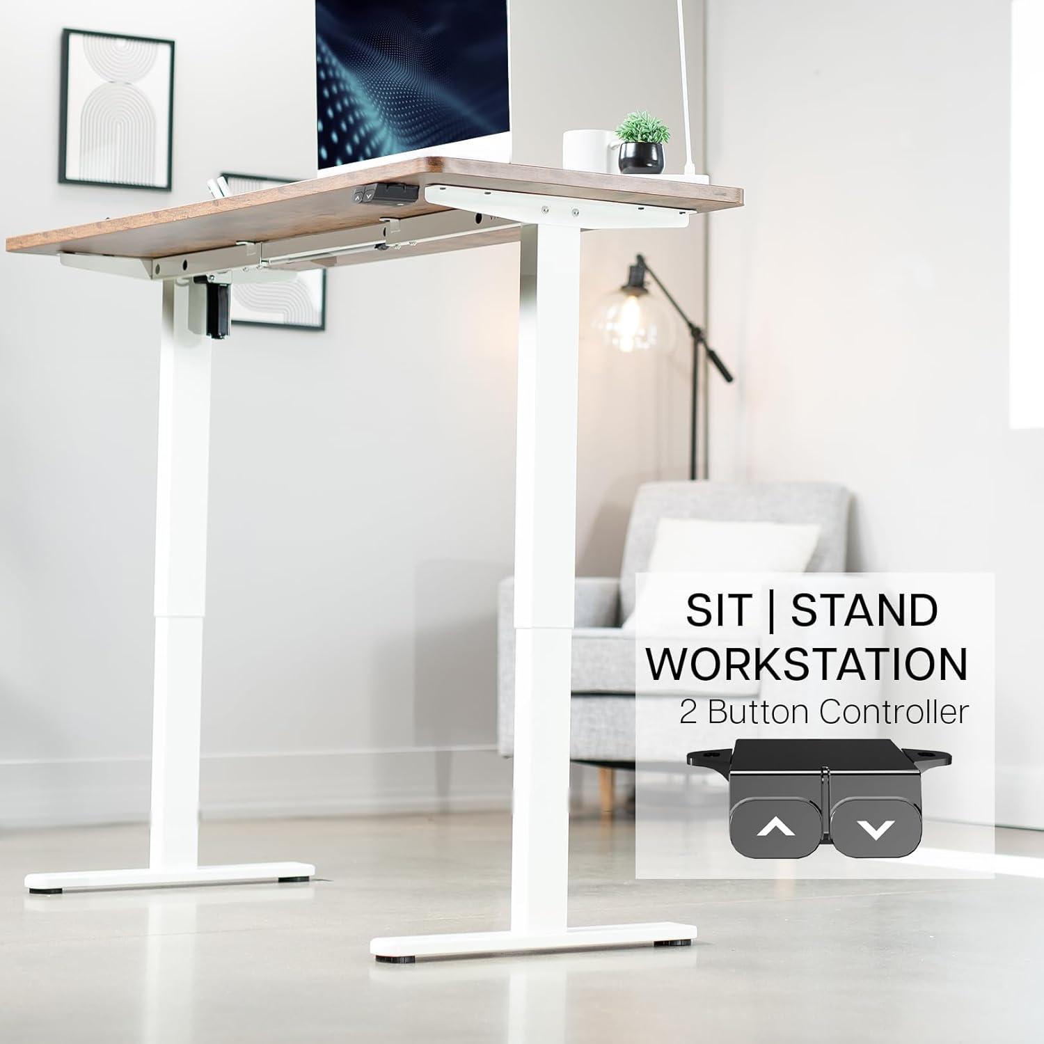 Electric Single Motor Desk Frame