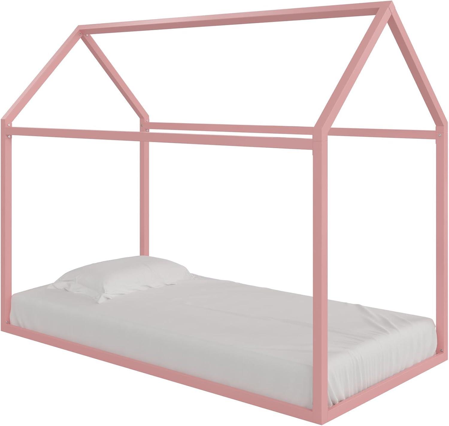 Skyler Metal Montessori House Bed