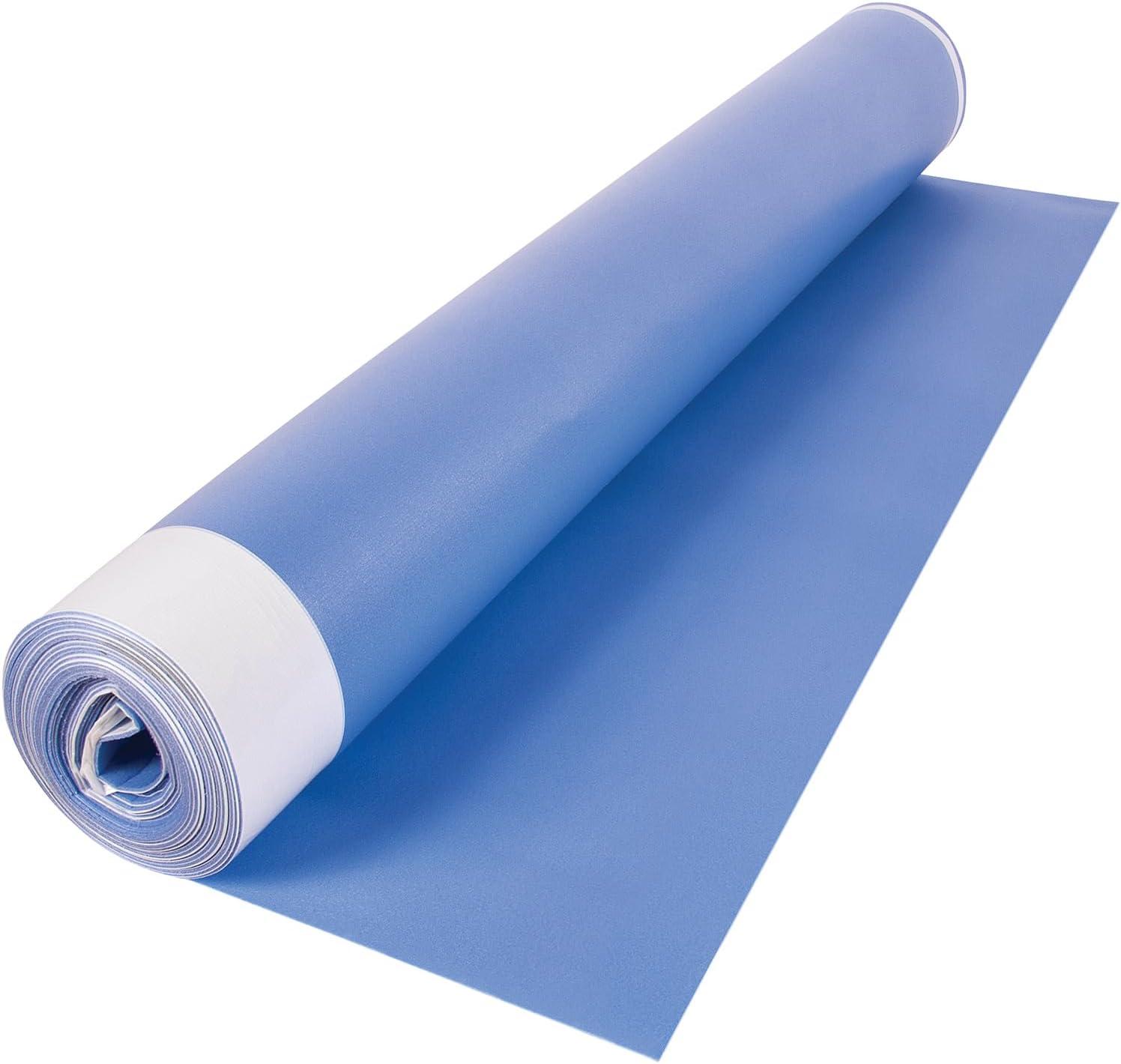 Soft Stride Blue Foam Underlayment Roll for Wood Subfloors