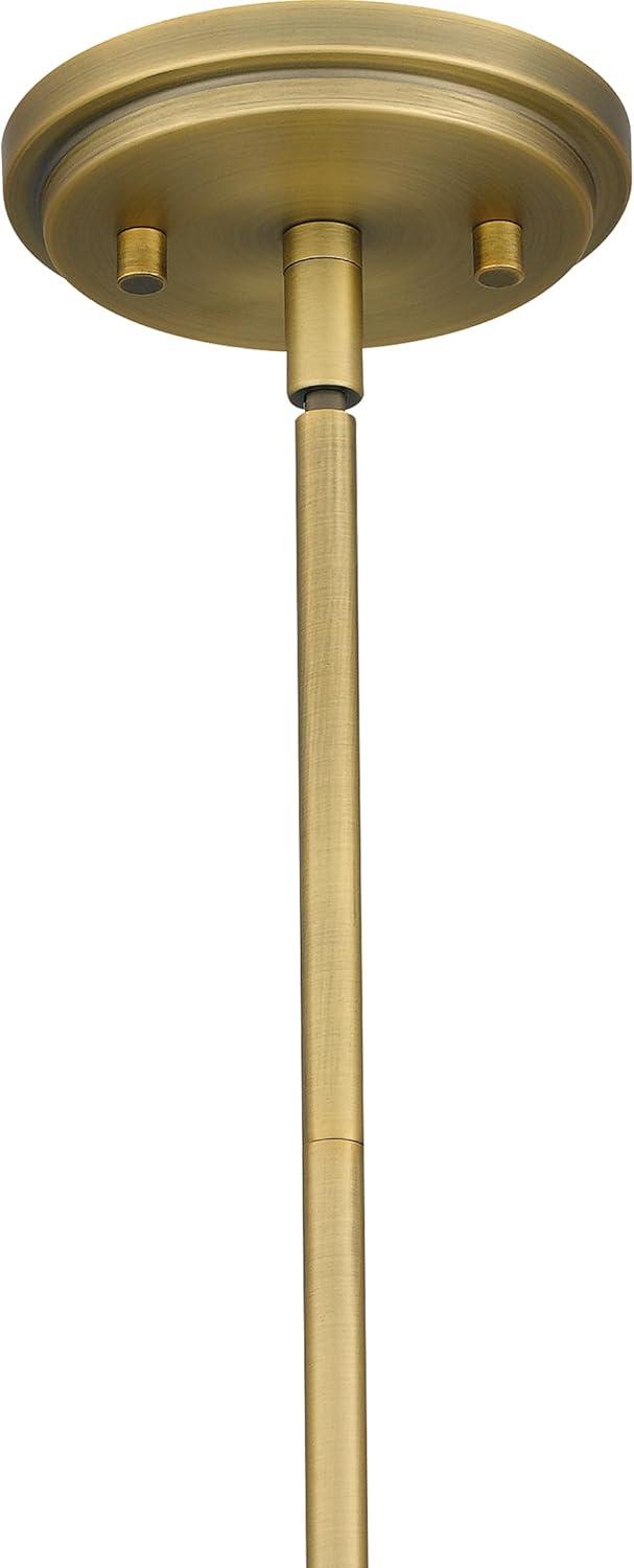 Quoizel Lighting Haven 1 - Light Pendant in  Aged Brass
