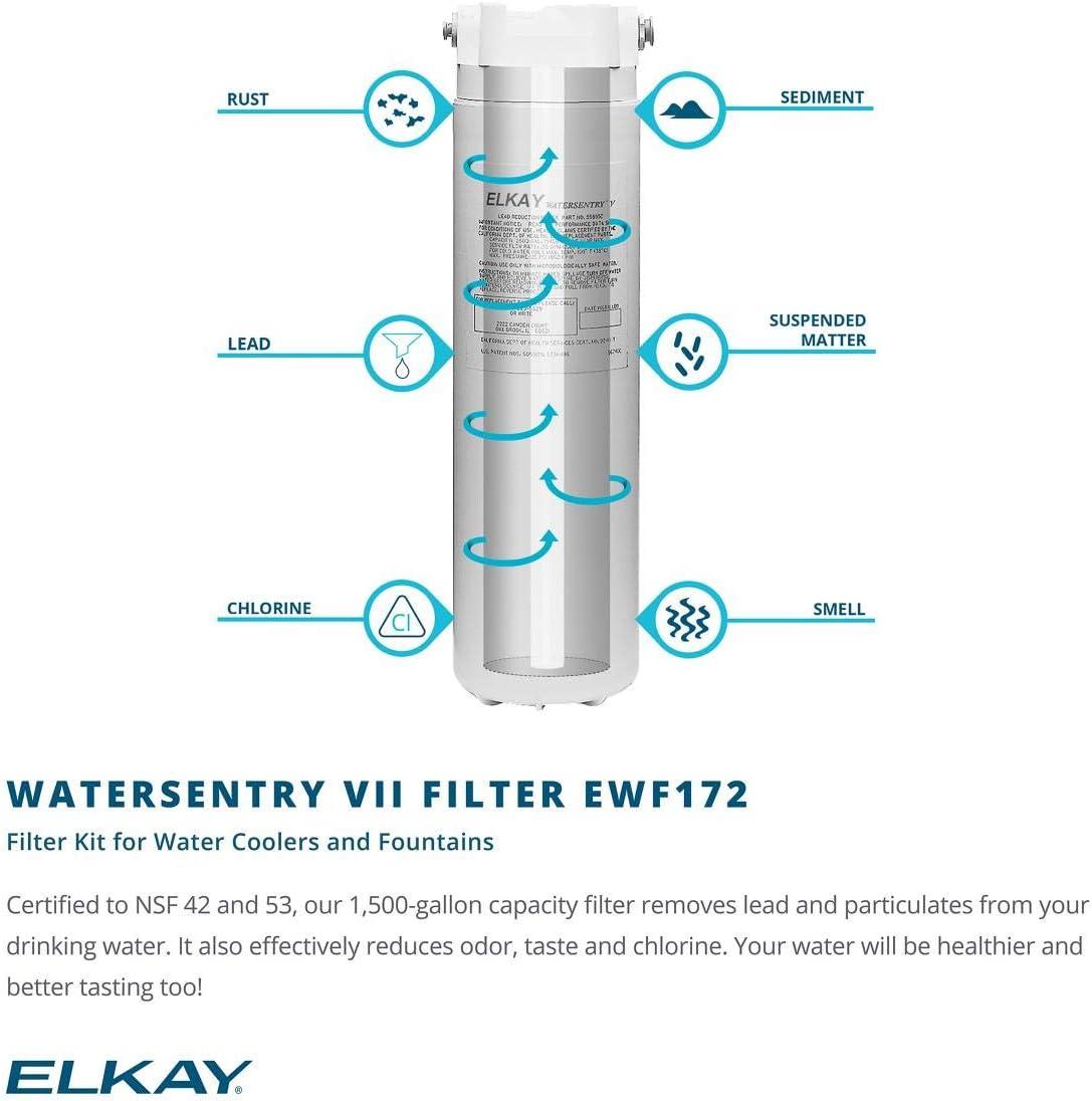 Elkay 1500 Gallon White Retrofit Water Filter Kit