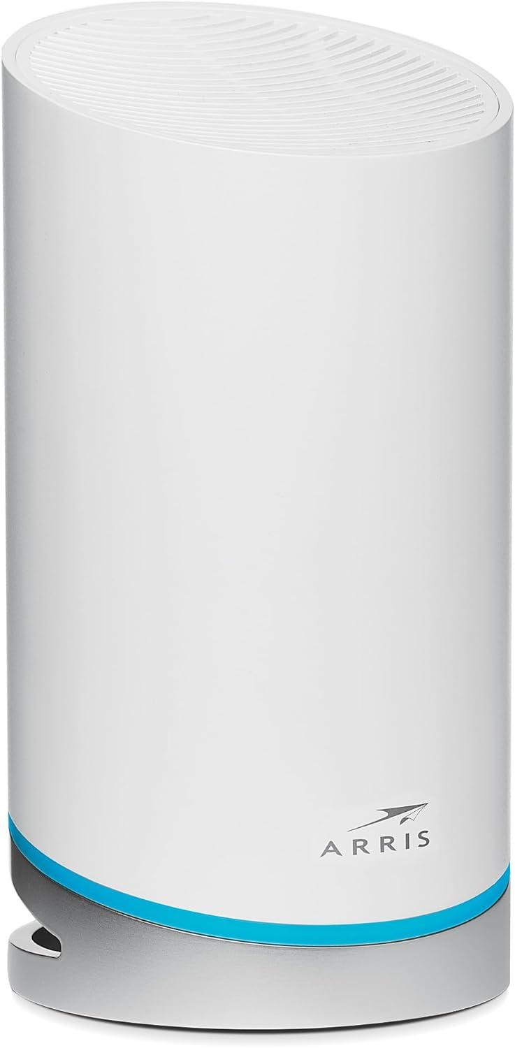 ARRIS White Tri-Band Mesh Wi-Fi 6 Router with Alexa Support