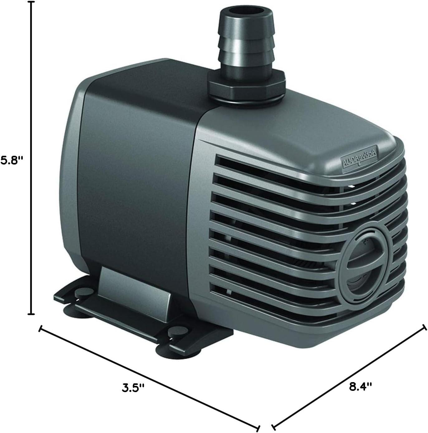 Hydrofarm Active Aqua Submersible Hydroponics Pond/Aquarium Water Pump