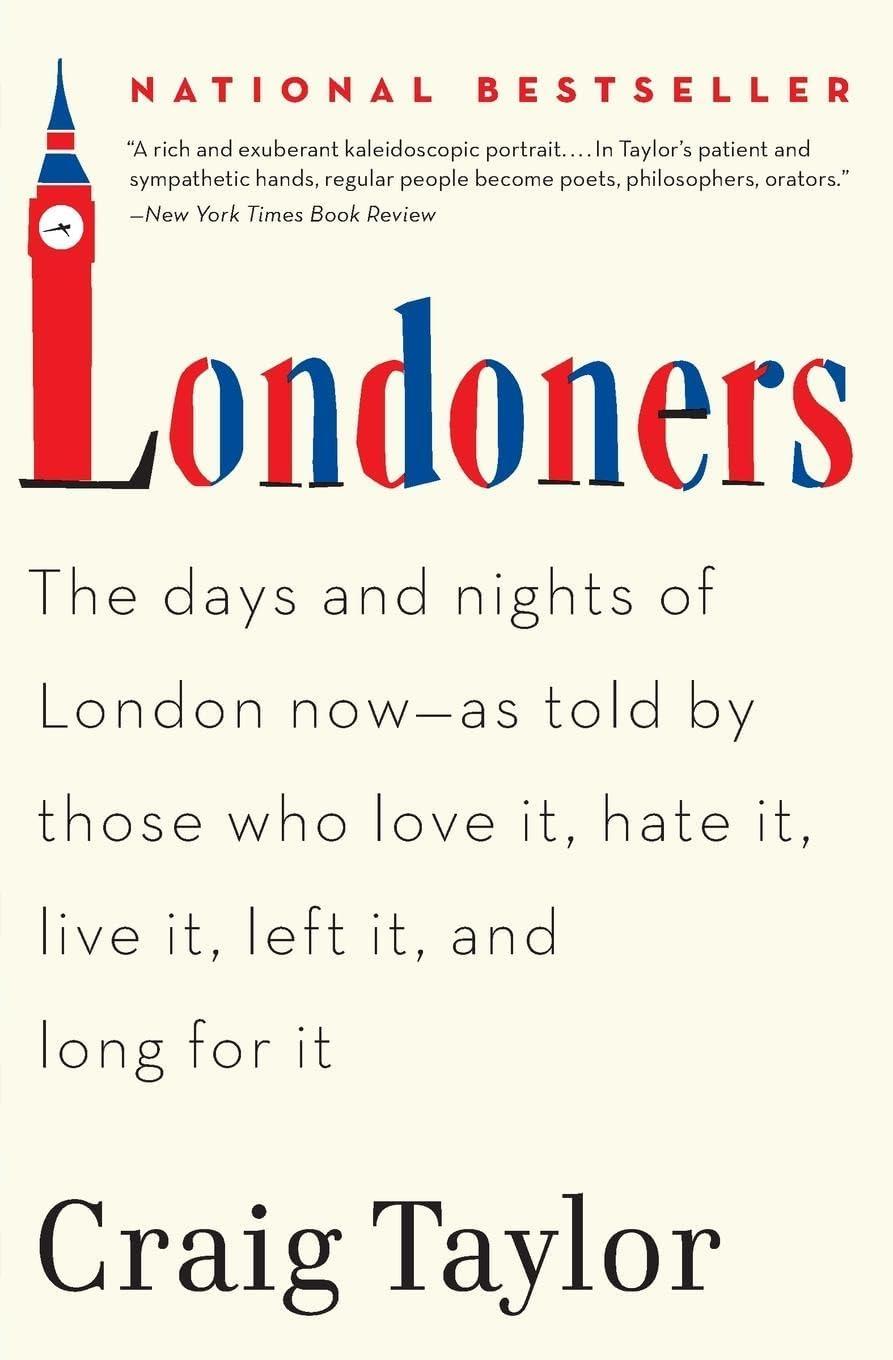 Londoners - by  Craig Taylor (Paperback)