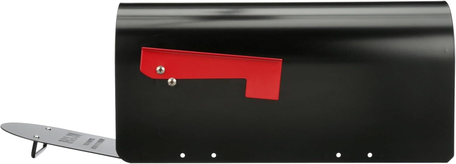 Architectural Mailboxes Ironside Post Mount Mailbox Black