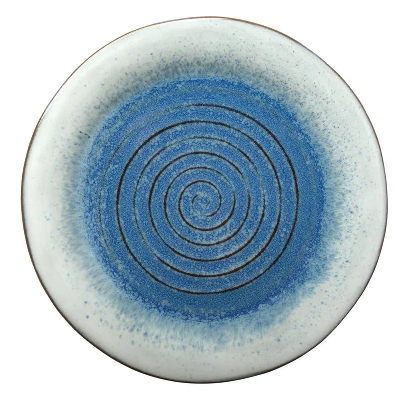 Sango Sango Talia 16-Piece Casual Blue Stoneware Dinnerware Set - Service For 4, Blue/White