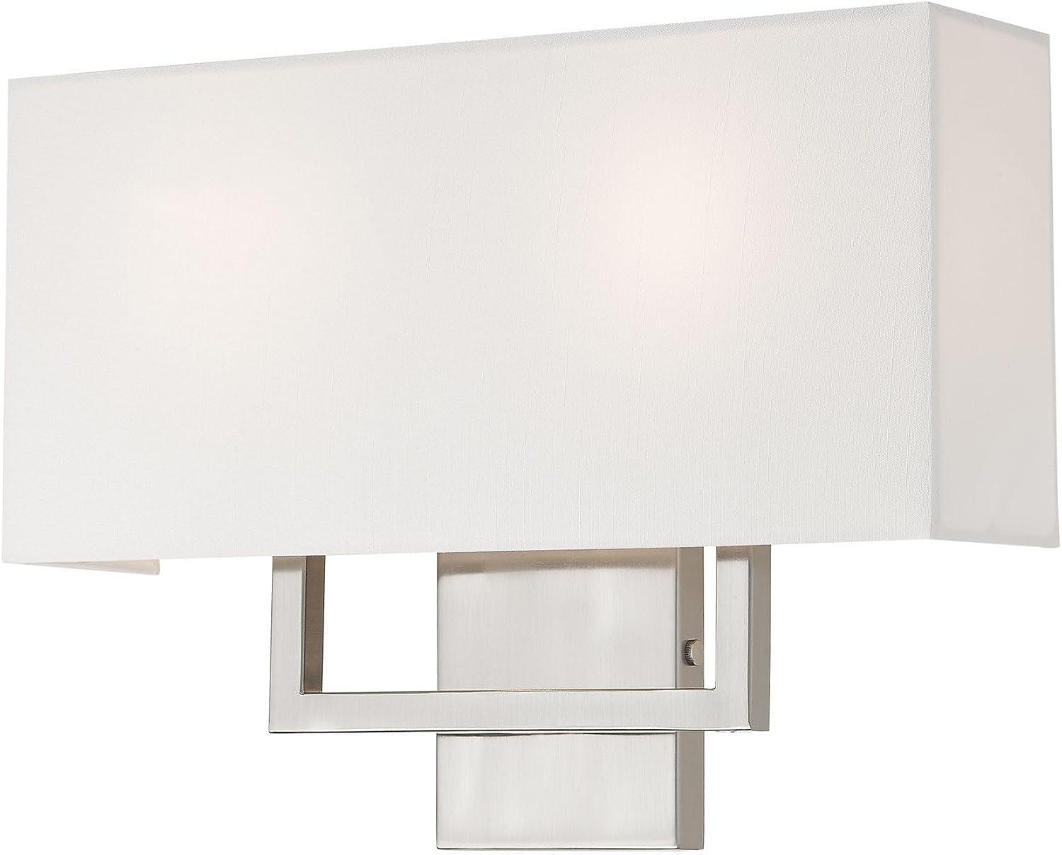 Livex Lighting Pierson 2 - Light Wall Light in Brushed Nickel