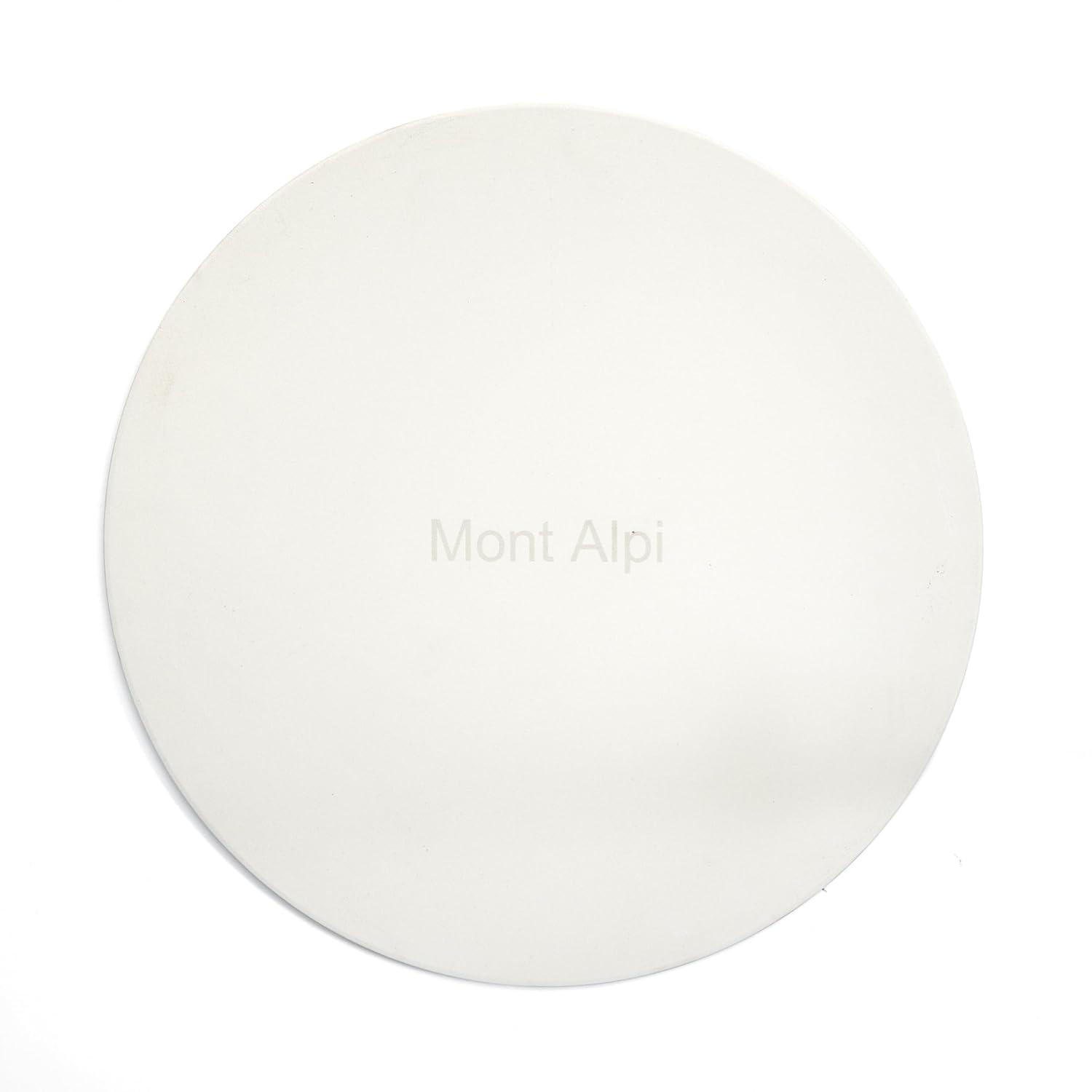 Mont Alpi Mont Alpi MAPK Universal Outdoor Grill Pizza Making Converter Kit - Pizza Stone Rest with Handles, 15" Pizza Stone, Stainless Steel Fold up Pizza Peel and Chicago Style Pizza Rocker Cutter Knife