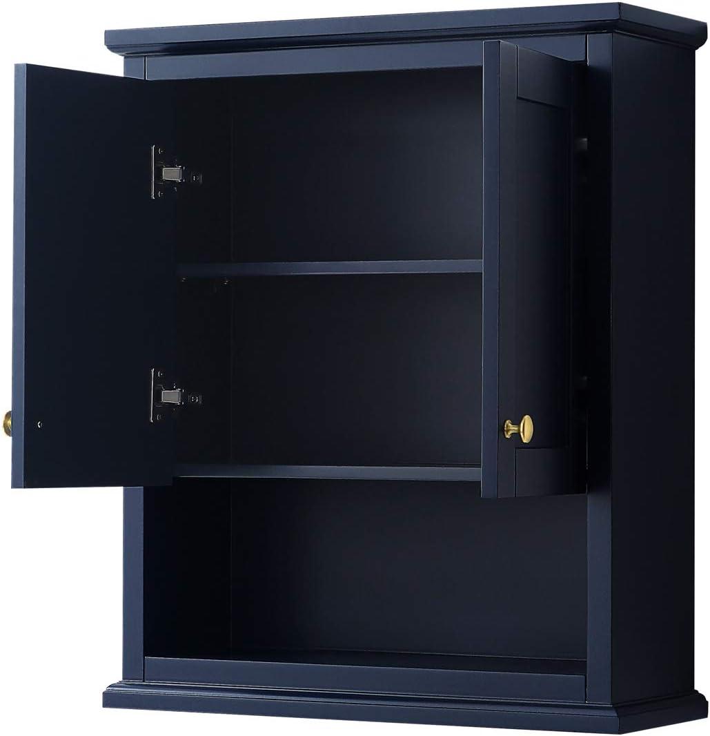 Wyndham Collection Avery Solid Wood Wall Over The Toilet Storage
