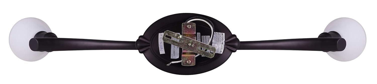 Addison 23.5'' Oil Rubbed Bronze Track Lighting with White Opal Glass