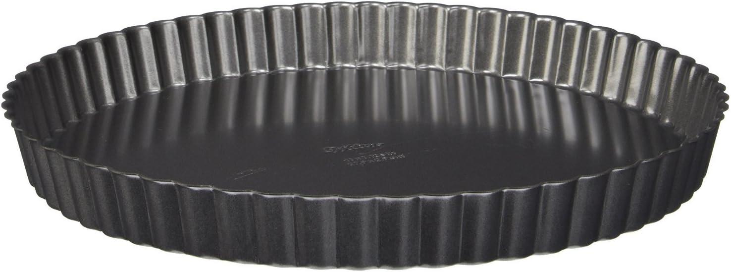 9-Inch Non-Stick Steel Tart and Quiche Pan with Removable Bottom