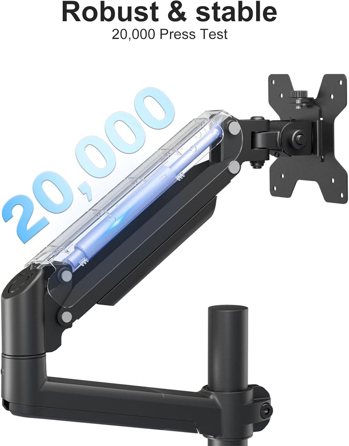 WALI GSDM002 2 TV & Monitor Mount with Accessories Included