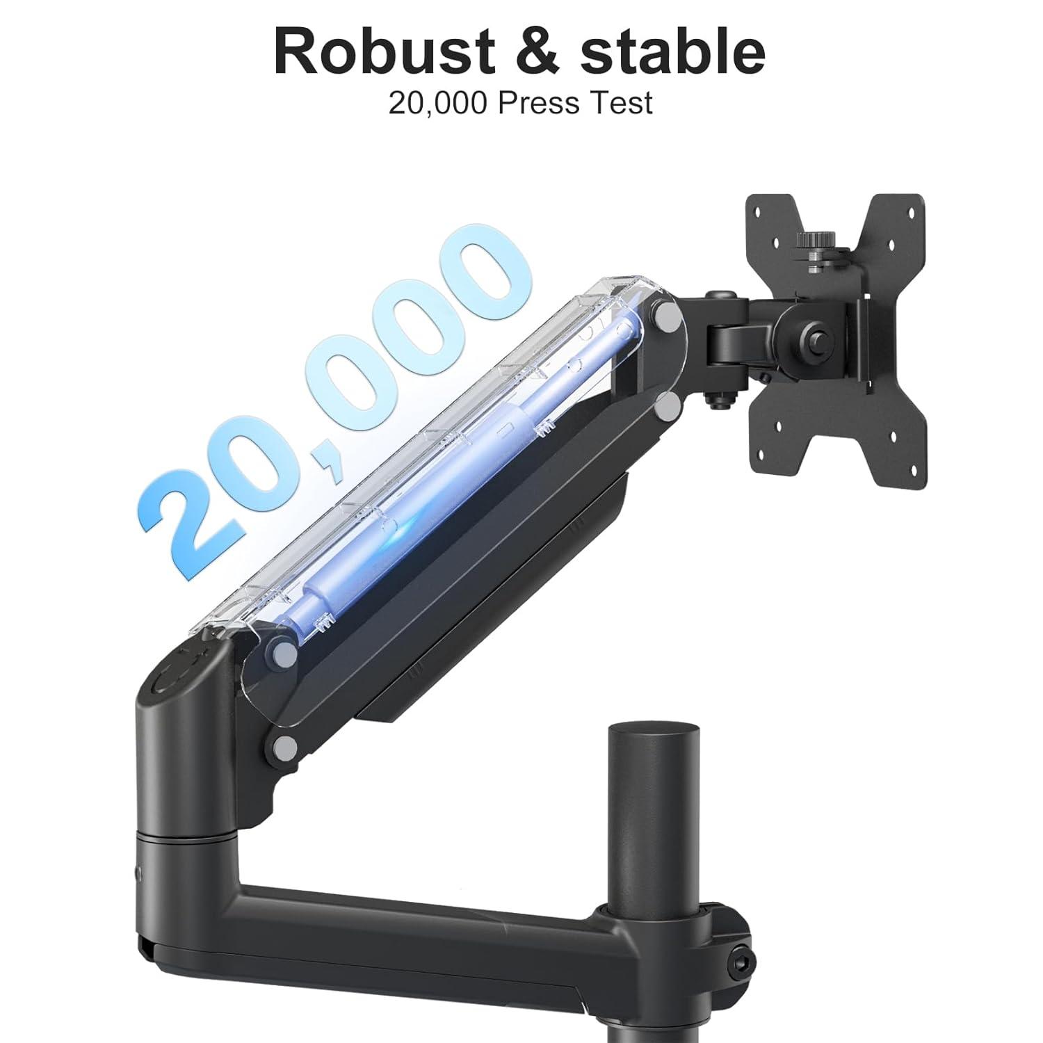 WALI GSDM002 2 TV & Monitor Mount with Accessories Included