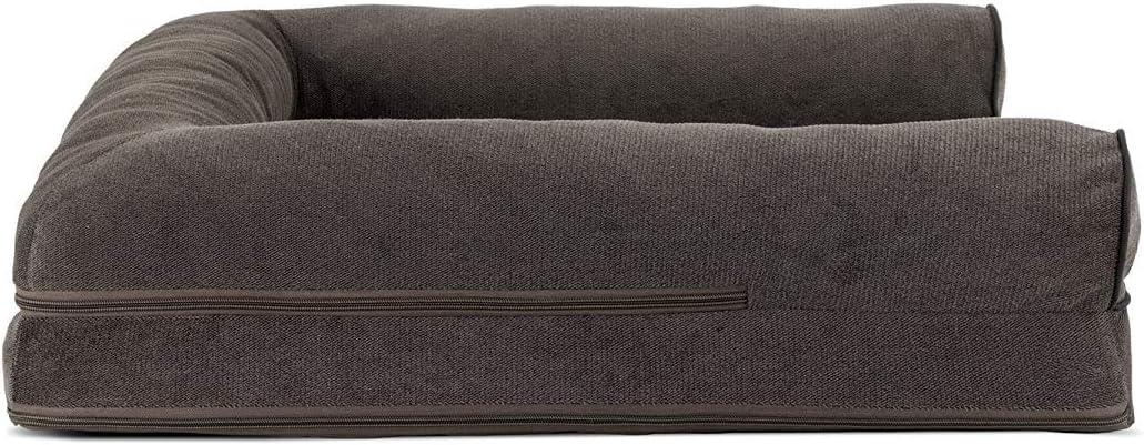 FurHaven Orthopedic Suede Pet Bed