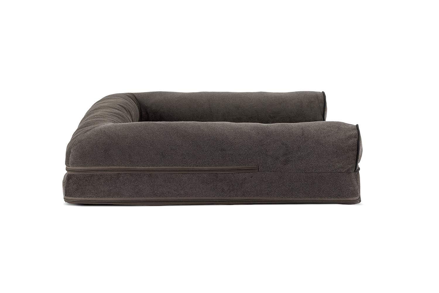 FurHaven Orthopedic Suede Pet Bed