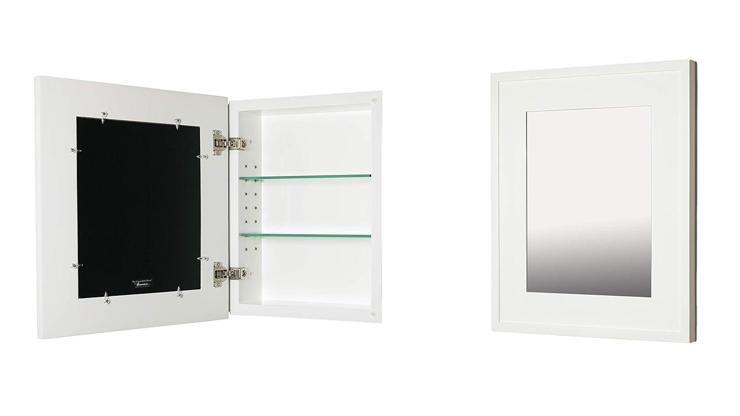 Recessed Mirrored Medicine Cabinet by Fox Hollow Furnishings