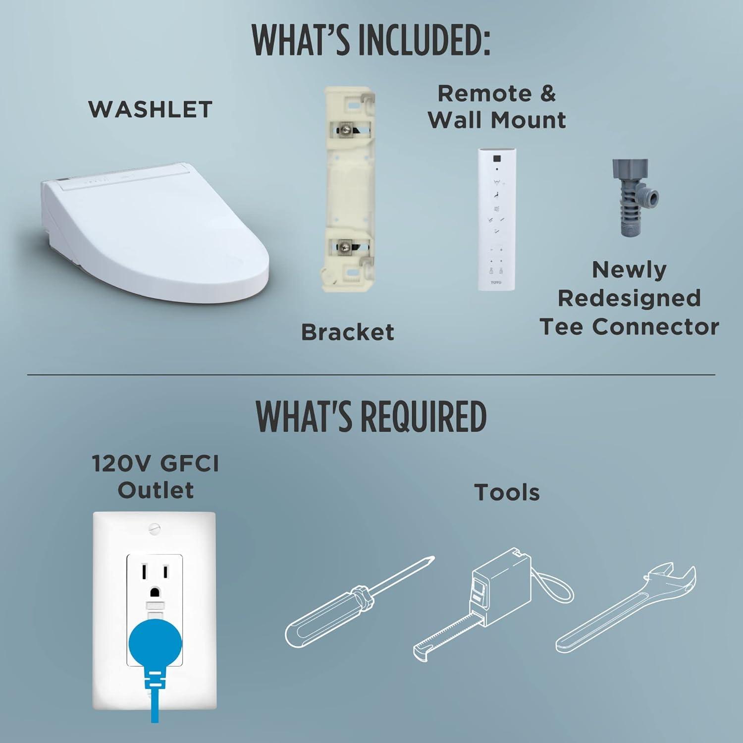 TOTO Washlet® C5 Electronic Round Bidet Seat SW3083#01