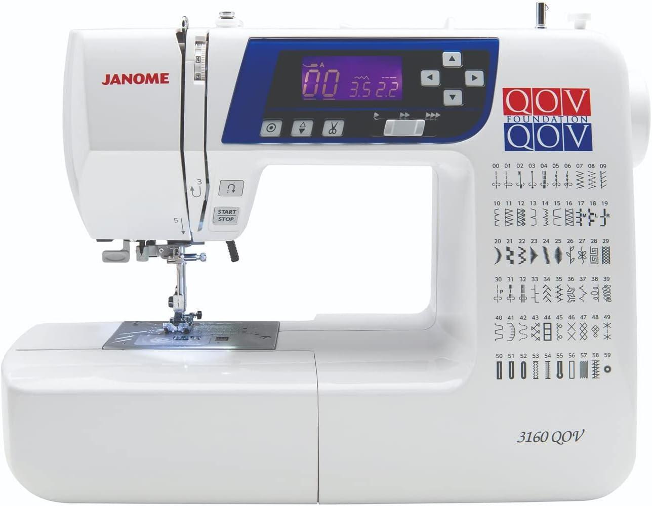Janome 3160QOV Quilts of Valor Computerized Sewing and Quilting Machine