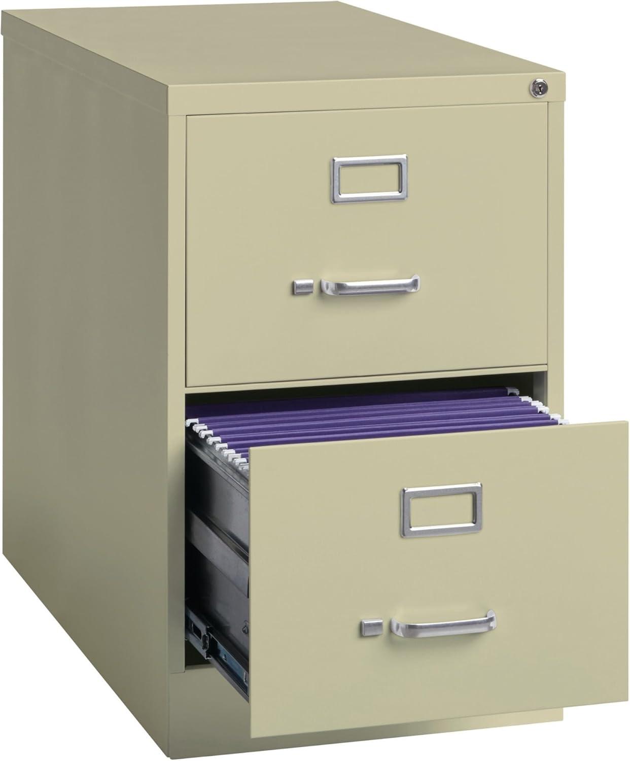 Fortress 18'' Wide 2 -Drawer Steel File Cabinet