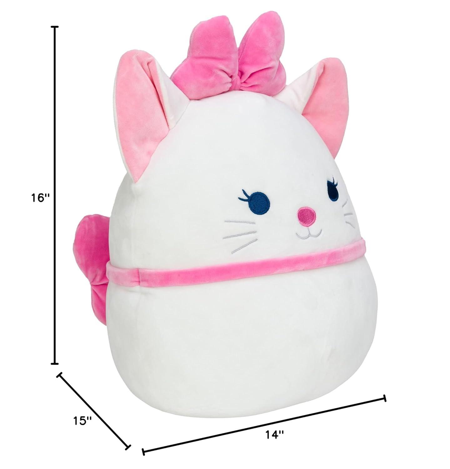 Squishmallows Disney 14 inch Marie Plush - Child's Ultra Soft Stuffed Toy