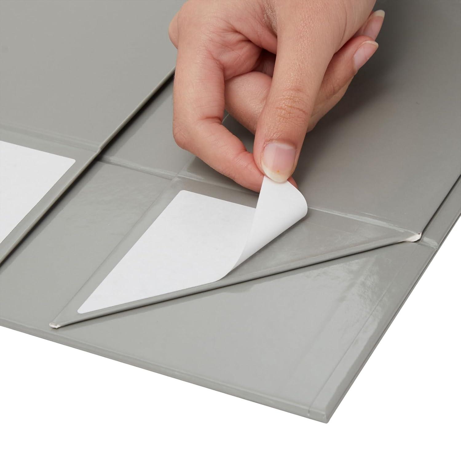 Stockroom Plus 6 Pack Magnetic Gift Boxes with Lids, 9.5x7x4 Inches for Birthday, Wedding, Groomsman and Bridesmaid Proposal Box, Gray