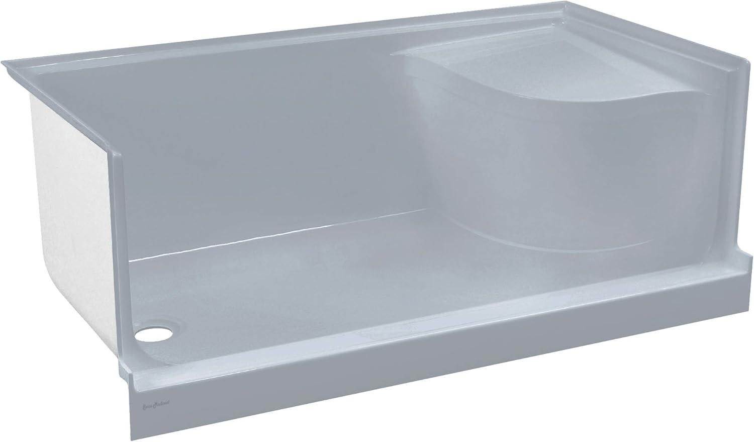 Aquatique 60" x 32" Single Threshold Shower Base