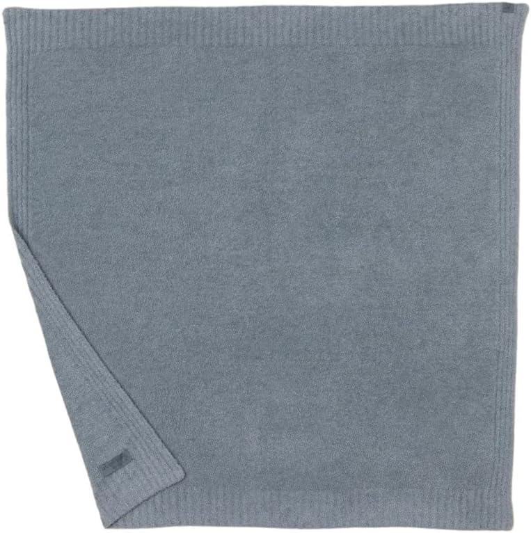 Barefoot Dreams CozyChic Lite Baby Receiving Blanket, Moonbeam, 30"x30"