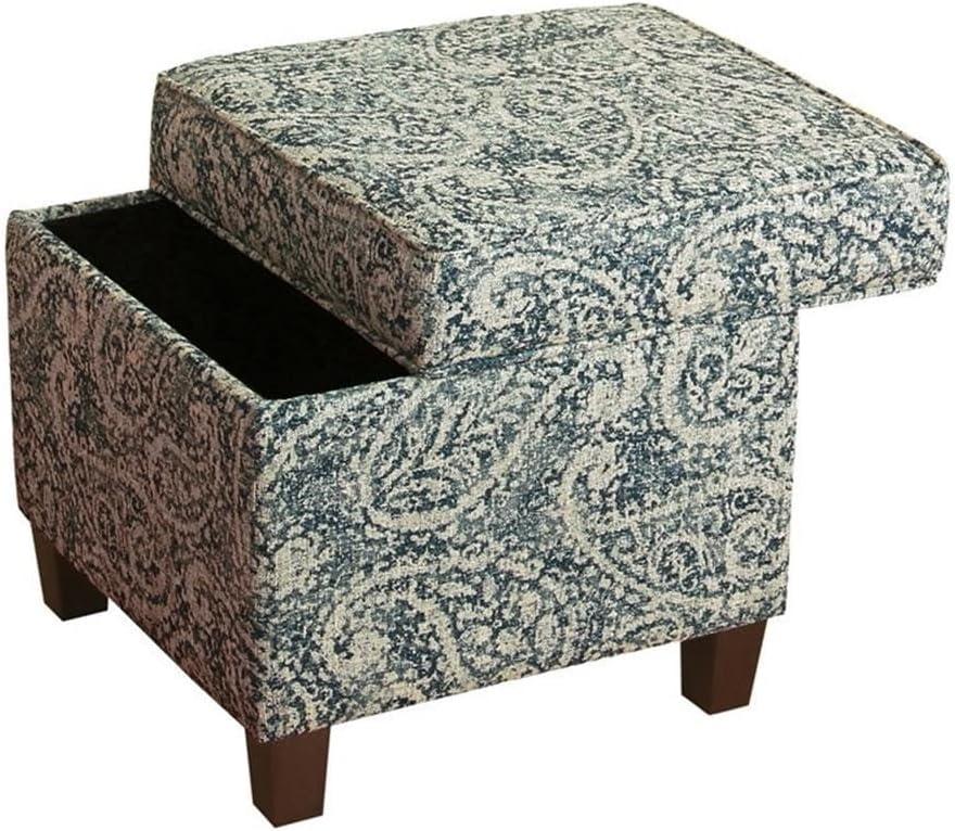 Sand & Stable™ Asha 17.5" Square Storage Ottoman
