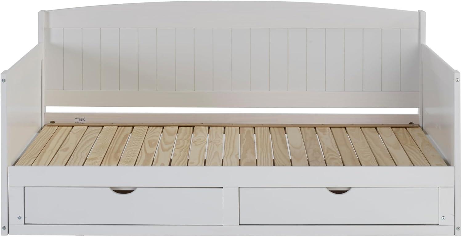 Alaterre Furniture King Harmony Kids' Daybed with Conversion White
