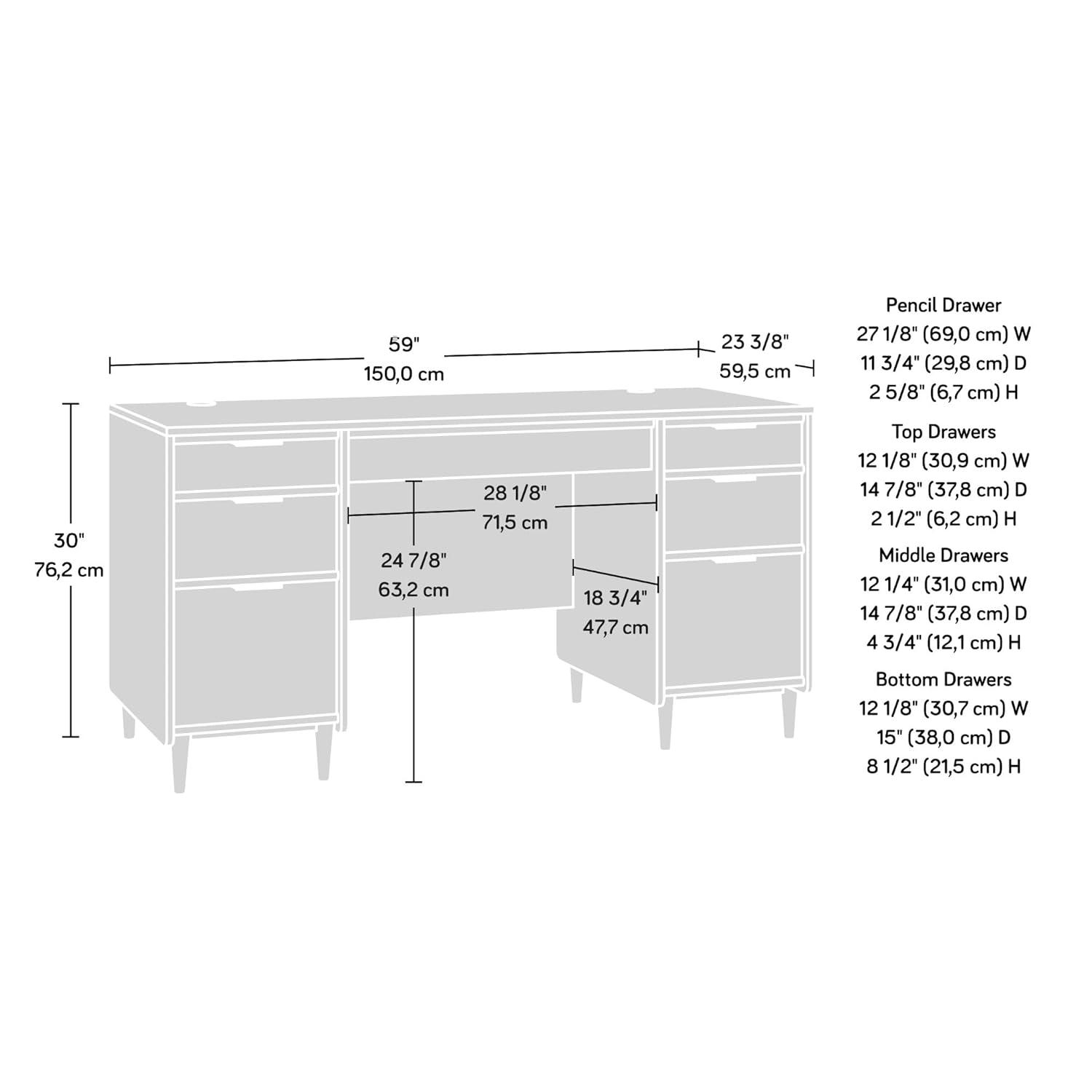 Crafters and Weavers Clifford Executive Desk